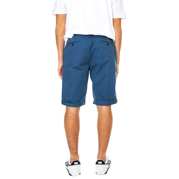 Signature Chino Short Indigo - Bermuda Uomo Blu 65091-180 . BEN SHERMAN 