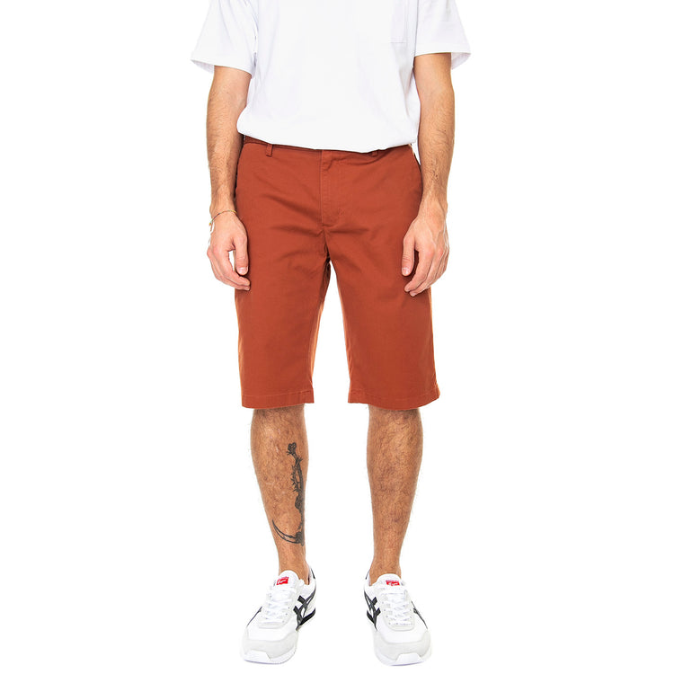Signature Chino Short Brick Red - Bermuda Uomo Marroni 65091-938 . BEN SHERMAN 