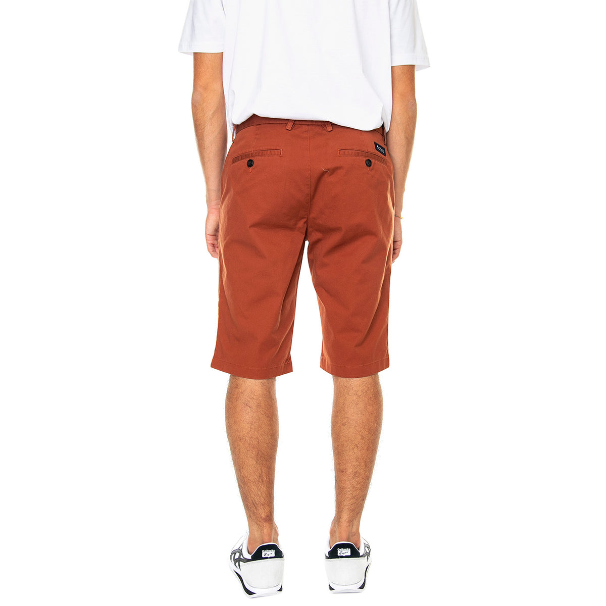 Signature Chino Short Brick Red - Bermuda Uomo Marroni 65091-938 . BEN SHERMAN 