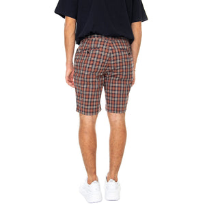 Heritage Check Short Brick Red - Bermuda Uomo Rossa / Multicolore 67214-938 . BEN SHERMAN 