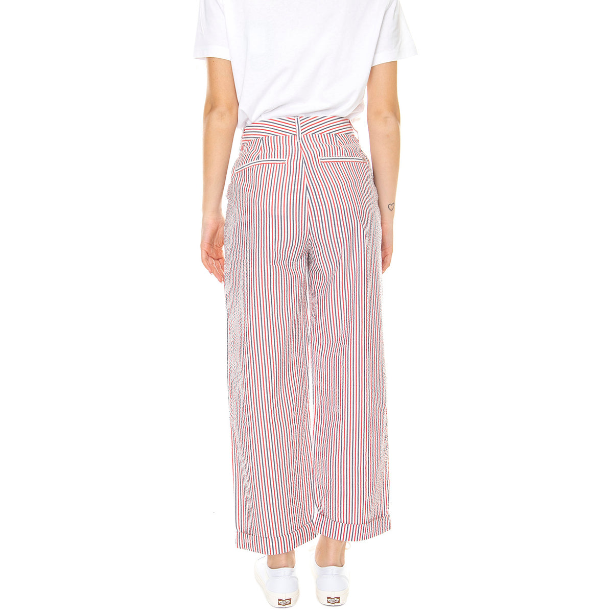 W' Victory Trouser Pant Stripe - Pantaloni Donna Multicolore 4227-STRIP . BRIXTON 