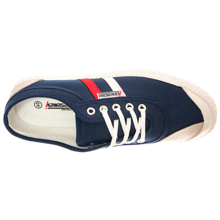 RETRO 2.0 NAVY BLUE - Scarpe Stringate Uomo Blu KWS232424-2002 . KAWASAKI 