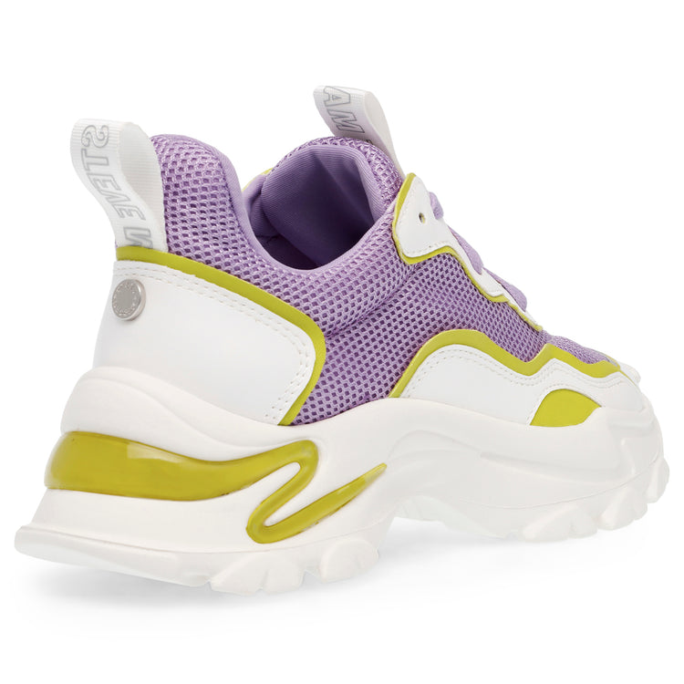 Manerva Lavender / White - Scarpe Stringate Profilo Basso Donna Multicolore SMPMANERVA-LAVWHT . STEVE MADDEN 