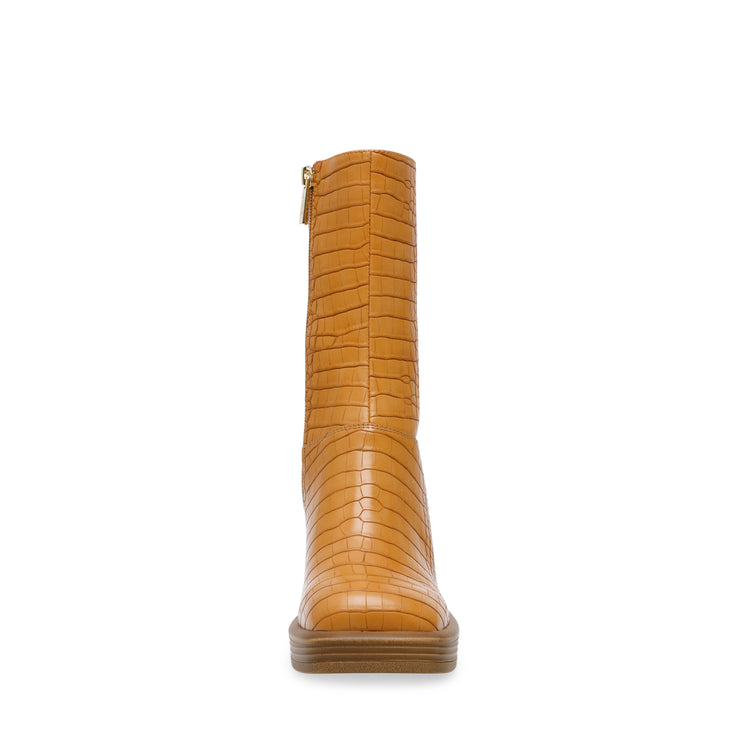FINITE TAN CROCO BROWN - Stivaletti Donna Marroni SMSFINITE-TANC . STEVE MADDEN 