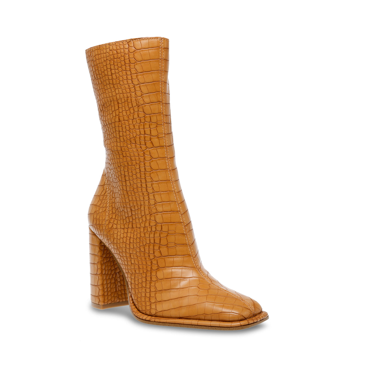 Foremost Tan Croco - Stivaletti Donna Marroni SMSFOREMOST-TAN . STEVE MADDEN 