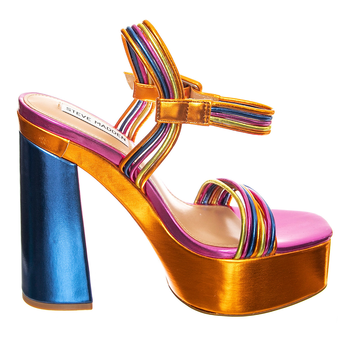 Pin-Up Org Multi - Sandali Donna Multicolore SMSPIN-UP-ORG . STEVE MADDEN 