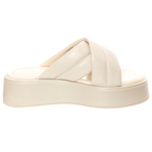 W' Courtney Off White Cow Leather - Sandali Donna Bianchi VBS5334-201-02 . VAGABOND 