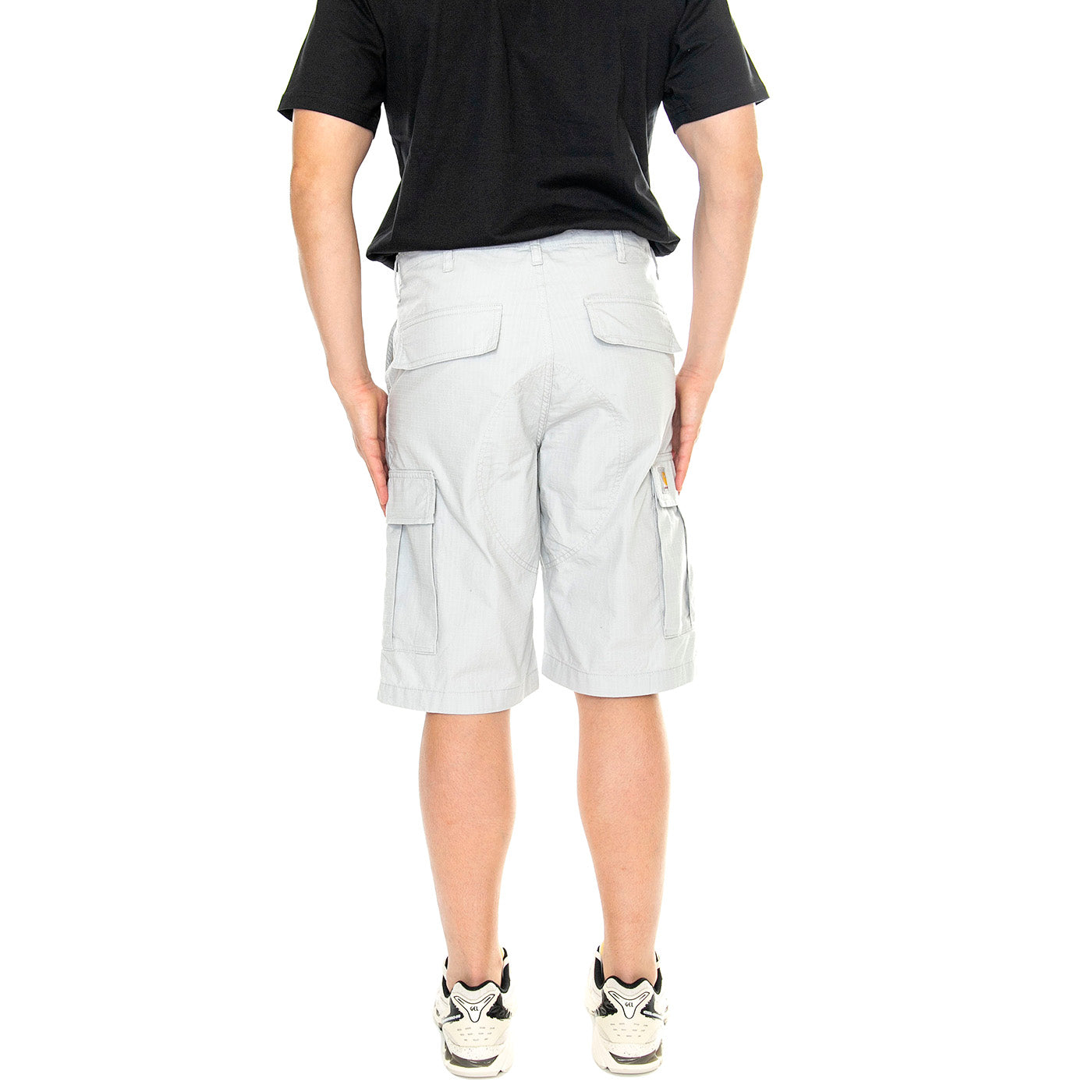 Regular Cargo Short Sonic Silver /rinsed - Bermuda Uomo Grigi I028246.1YE02 . CARHARTT WIP 