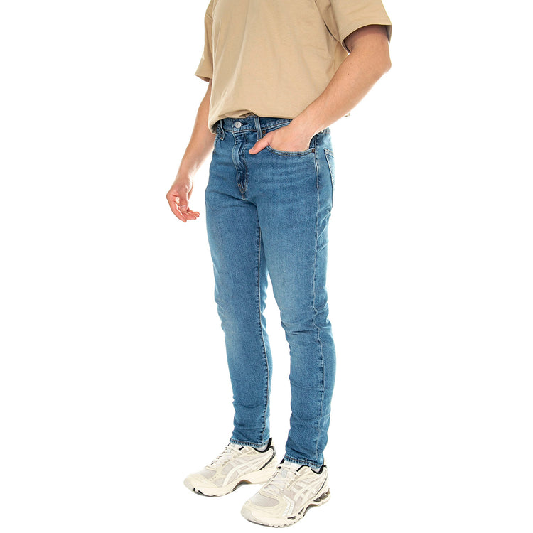 512 Slim Taper Come Draw With Me Adv Med Indigo Worn In - Pantaloni Denim Jeans Uomo Blu 28833-1230 . LEVIS 