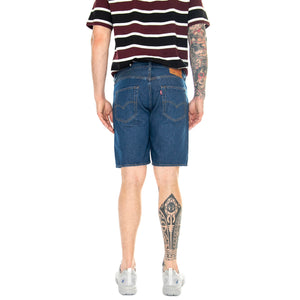 501 Original Shorts Chips & Dip LTWT Dark Indigo Worn In - Bermuda Denim Jeans Uomo Blu 36512-0228 . LEVIS 