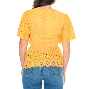Blouse Orange - Top Donna Arancione 86104502 . MD'M 