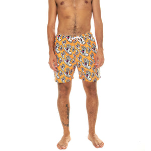 Hands All Over Apricot - Costume da Bagno Uomo Multicolore SCA-SHR-5042 . SANTA CRUZ 