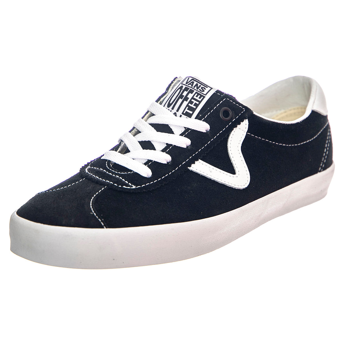 Sport Low Black / White - Scarpe Profilo Basso Uomo Nere VN000CQRBZW1 . VANS 