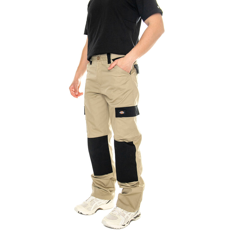 Everyday Trouser Khaki / Black - Pantaloni Cargo Uomo Beige DK0A4XSNC671 . DICKIES 