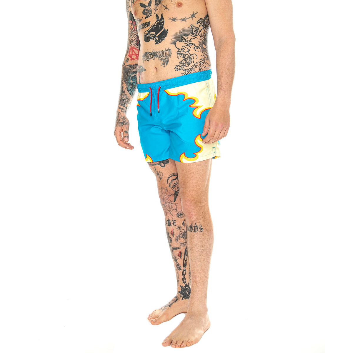 Bling It Swimshorts 6300 - Costume da Bagno Uomo Multicolore BLI116-6300-6300 . HAPPY SOCKS 
