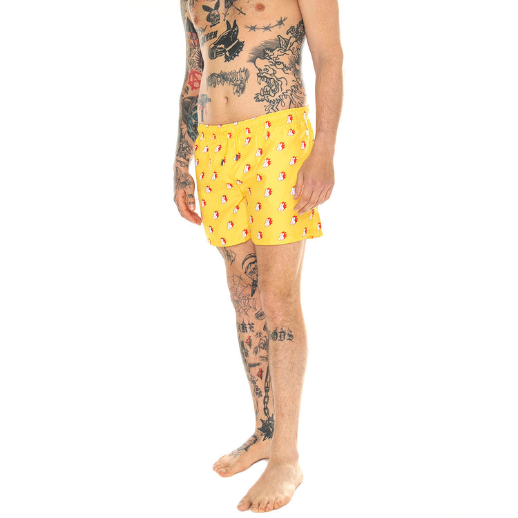 Bunny Swimshorts 2200 - Costume da Bagno Uomo Giallo BUN116-2200-2200 . HAPPY SOCKS 
