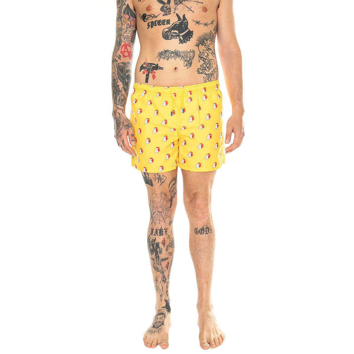 Bunny Swimshorts 2200 - Costume da Bagno Uomo Giallo BUN116-2200-2200 . HAPPY SOCKS 