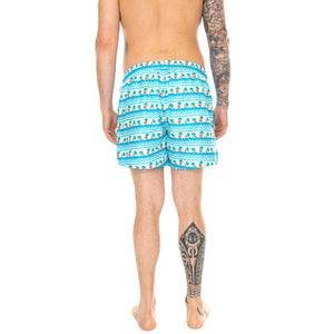 M' Palm Beach Swimshorts 6000 - Costume da Bagno Uomo Multicolore PBE116-6000 . HAPPY SOCKS 