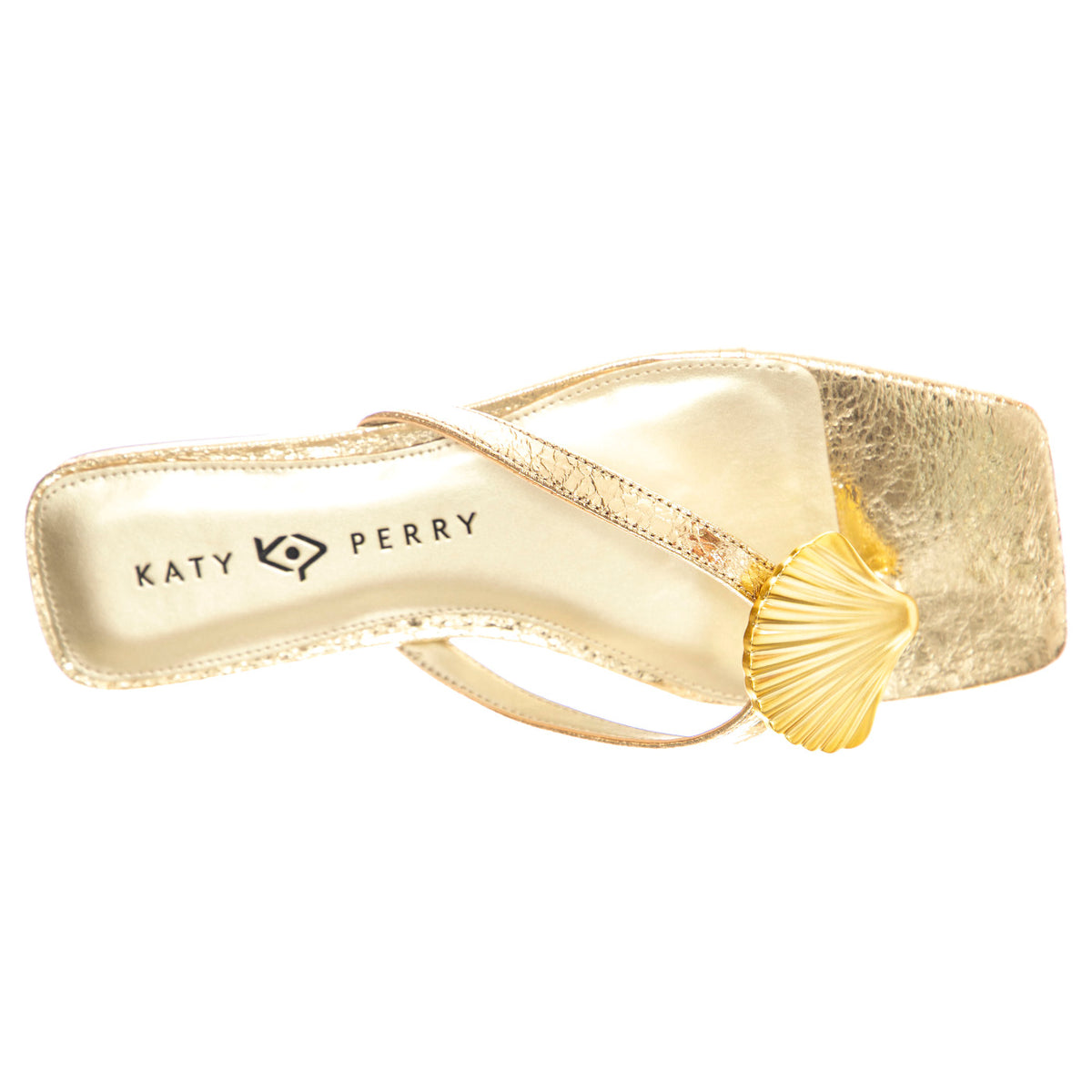 The Camie Shell Sandal Gold - Sandali Donna Oro KPSKP2917-GOLD . KATY PERRY 