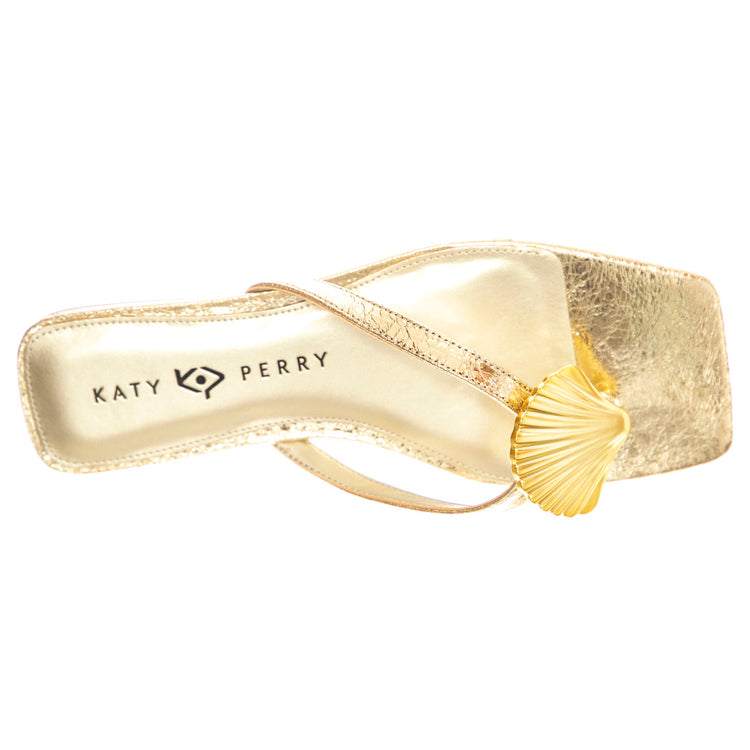 The Camie Shell Sandal Gold - Sandali Donna Oro KPSKP2917-GOLD . KATY PERRY 