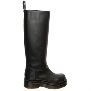 T BOOT 20 GREASY BLACK - Stivali Alti Donna Neri BTSTBOOT20-BKG . MR BOOTS 