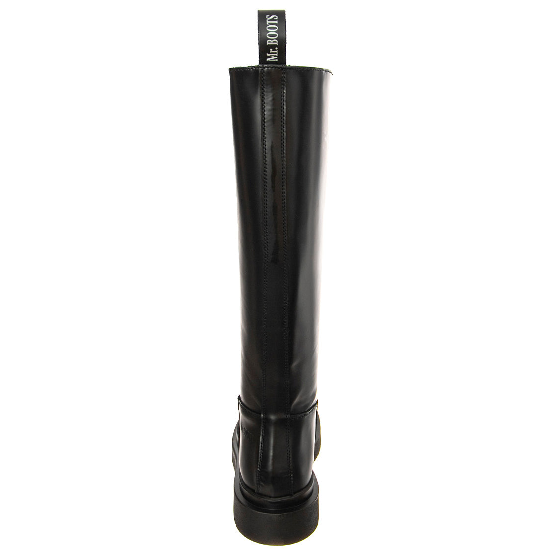 T BOOT 20 SMOOTH BLACK - Stivali Alti Donna Neri BTSTBOOT20-BKS . MR BOOTS 