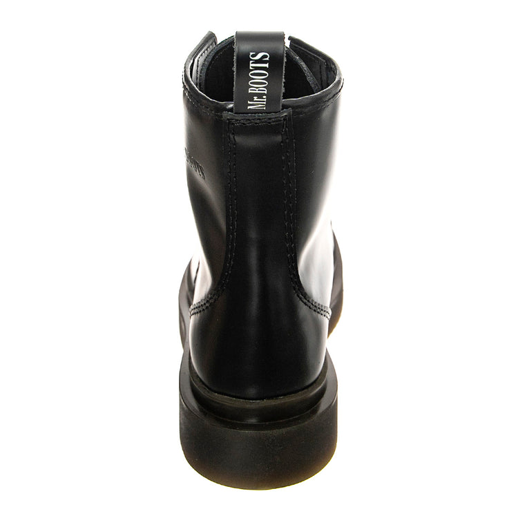 Stripe 08 - Stivali Donna Neri / Smooth Black BTSTSTRIPE08.BKS . MR BOOTS 