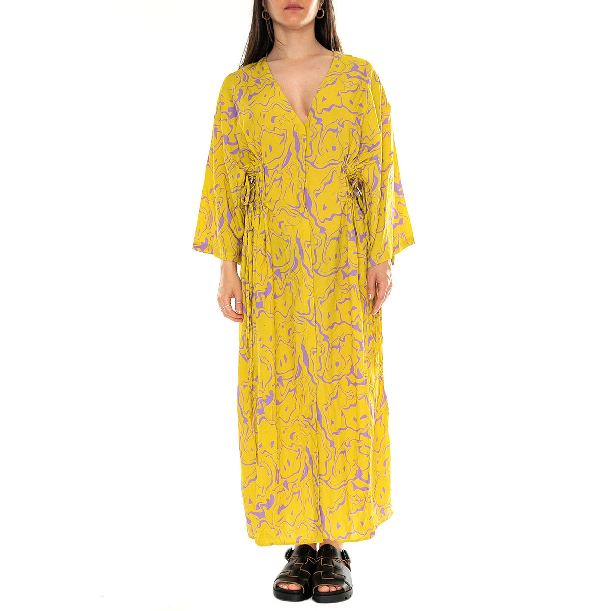Mashed Sorrento Viscose Dress Assorted - Abito Donna Multicolore 4507-02-4507-02 . OAS 