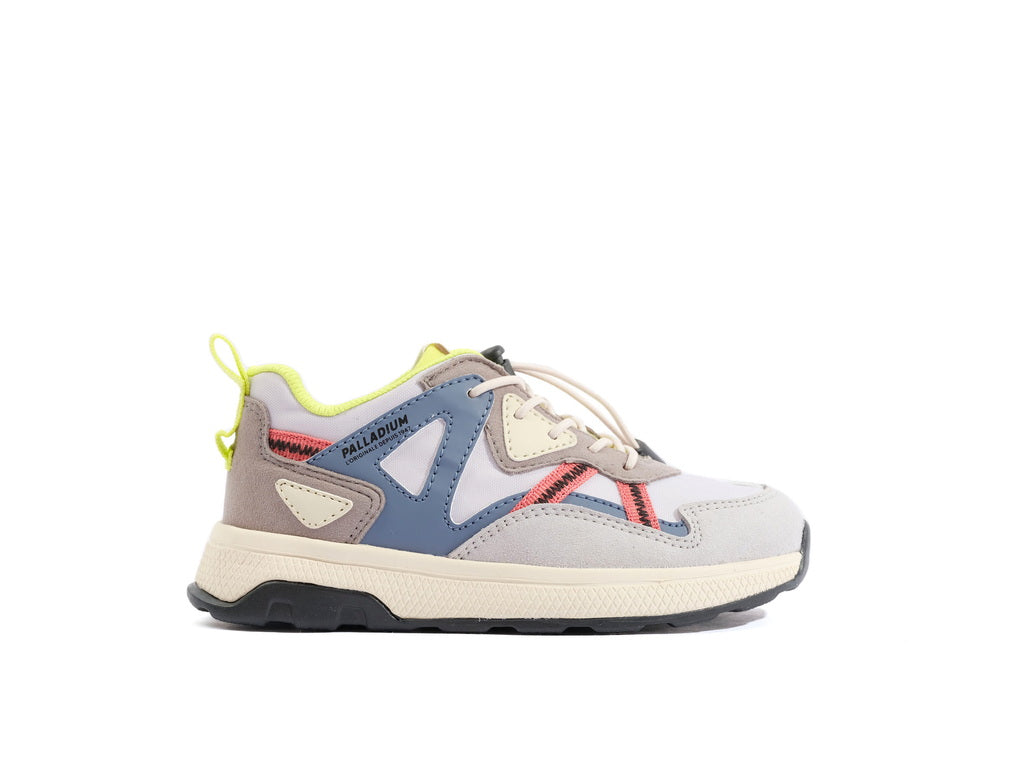 Ax-Eon Looutcity Vapor - Scarpe Stringate Profilo Basso Bambino Multicolore PAK58885-074-M . PALLADIUM 