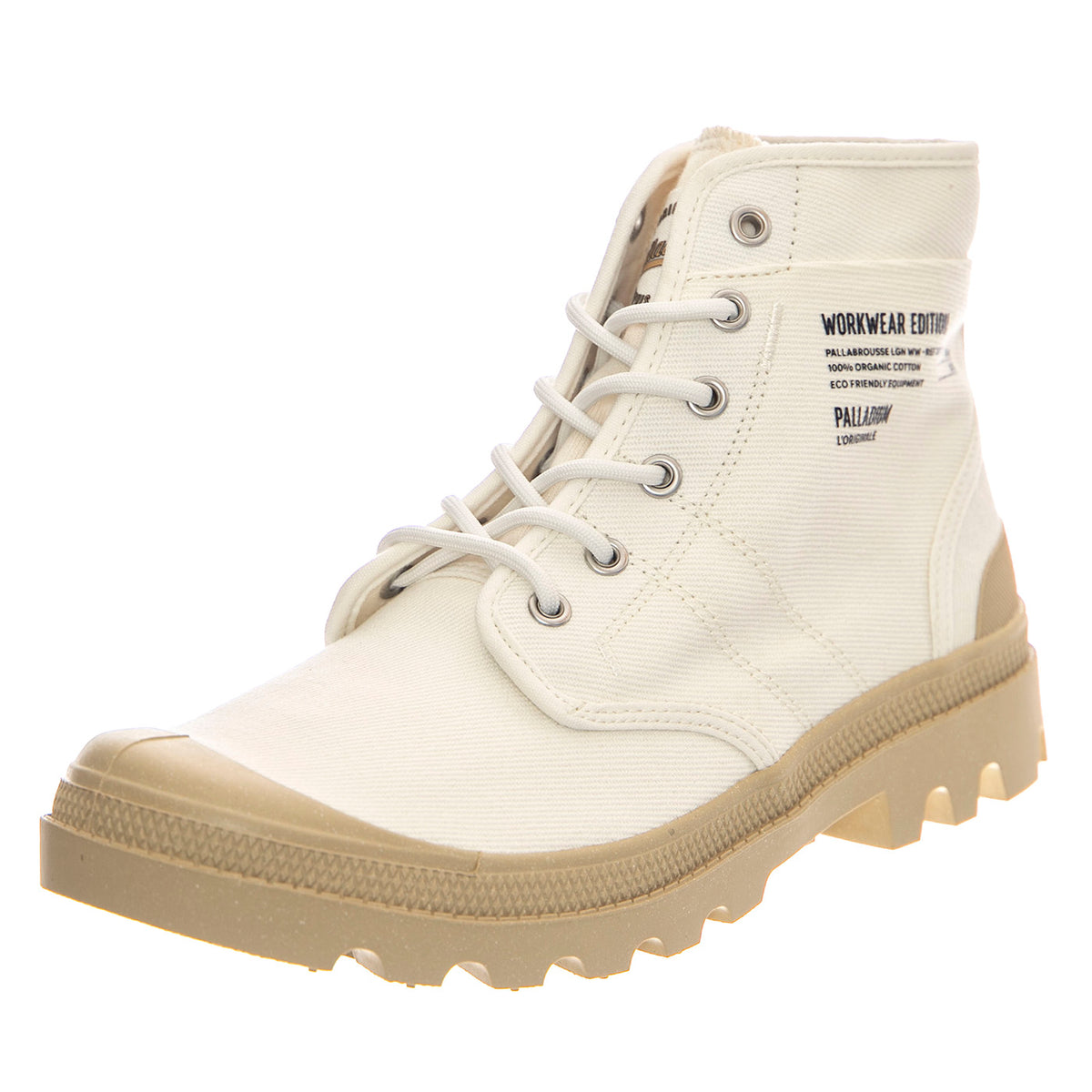 Pallabrousse WW Cream White - Scarpe Profilo Alto Uomo Bianche PAS78564-180-M . PALLADIUM 