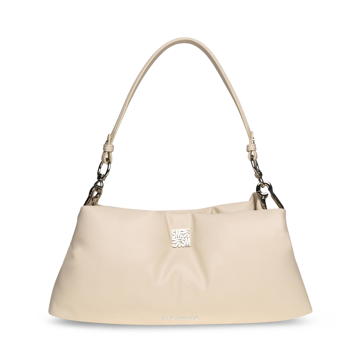 BVerge Bone / Silver - Borsa Bianca SMABVERGE-BNS . STEVE MADDEN 