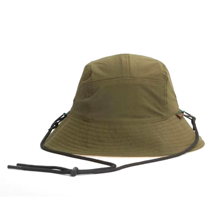 Bidlam Showerproof Reversible Bucket Hat Concrete / Olive - Cappello da Pescatore Grigio / Multicolore MHA0898-CONCRETE/OLIVE . BARBOUR 