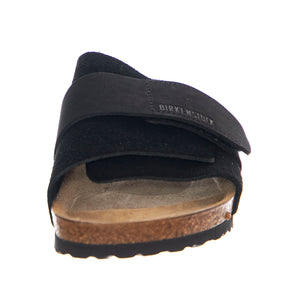 Kyoto black, Suede Leather / Nubuck - Sandali Uomo / Donna Neri 1022566 . BIRKENSTOCK 