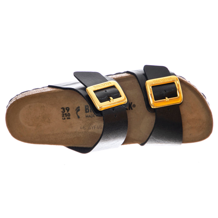 Sydney CB graceful licorice, Birko Flor - Sandali Donna Neri 1029457 . BIRKENSTOCK 