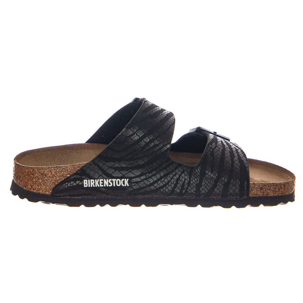 Arizona zebra black, Synthetics - Sandali Donna Neri 1029560 . BIRKENSTOCK 