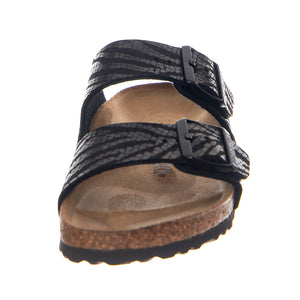 Arizona zebra black, Synthetics - Sandali Donna Neri 1029560 . BIRKENSTOCK 