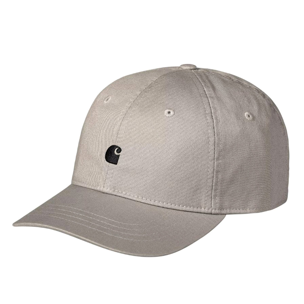 Madison Logo Cap Fleur De Sel / Black - Cappellino con Visiera Beige I023750.2NQXX . CARHARTT WIP 