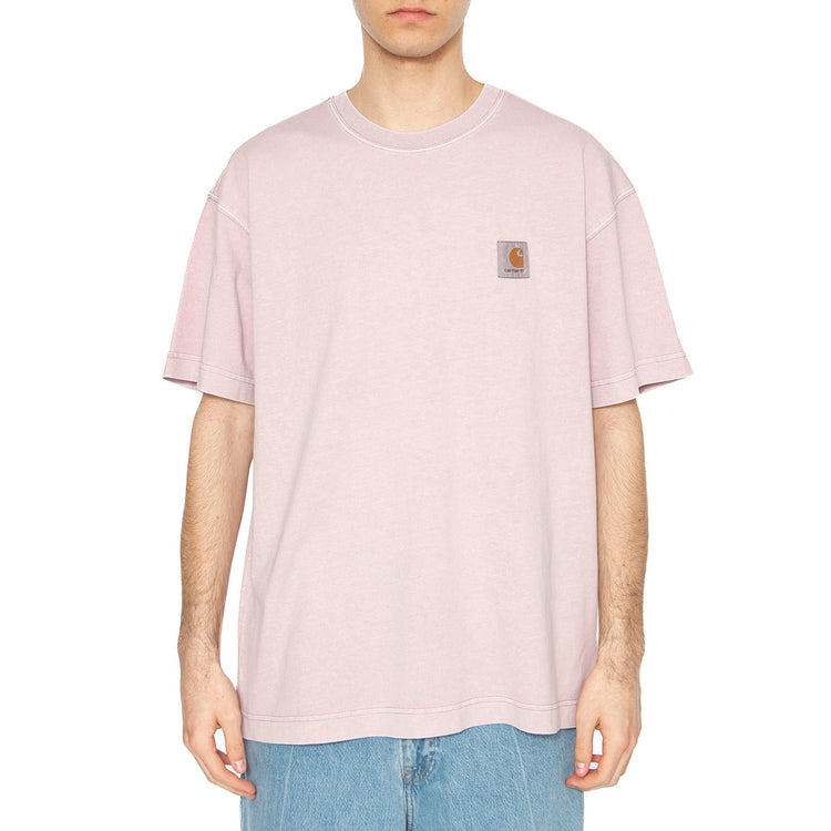S/S Nelson T-Shirt Hortensia - Magletta Girocollo Uomo Viola I029949.2P8GD . CARHARTT WIP 