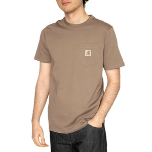 S/S Pocket T-Shirt Branch - Maglietta Girocollo Uomo Marrone I030434.1YJXX . CARHARTT WIP 