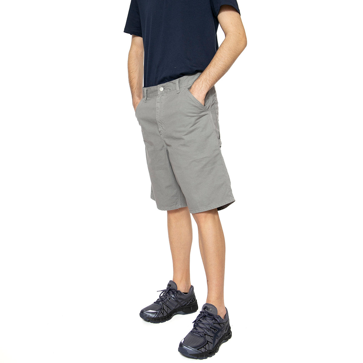 Single Knee Short Yosemite - Bermuda Uomo Grigi I031504.2LRGD . CARHARTT WIP 