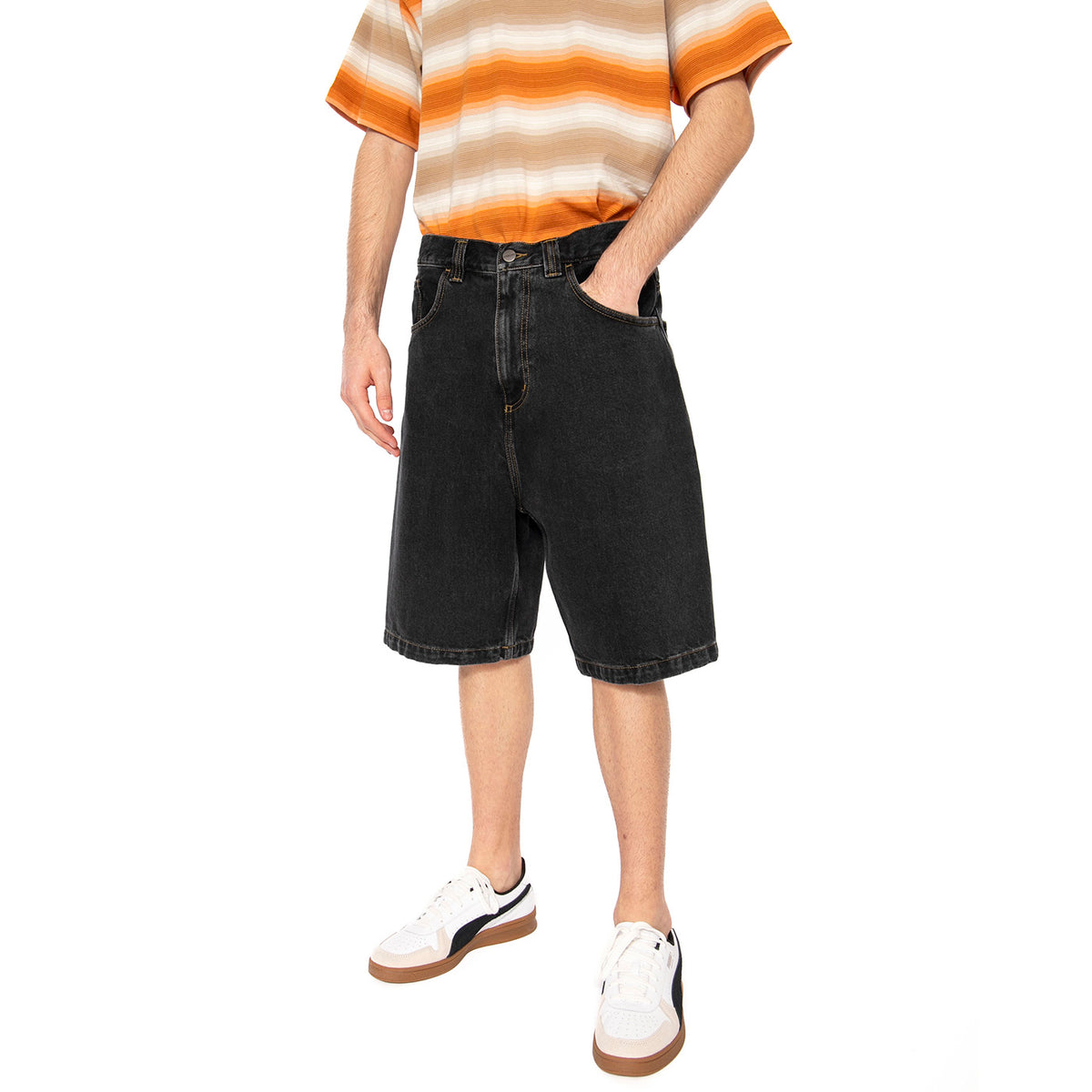 Brandon Short Black - Bermuda Uomo Neri I031921.8906 . CARHARTT WIP 