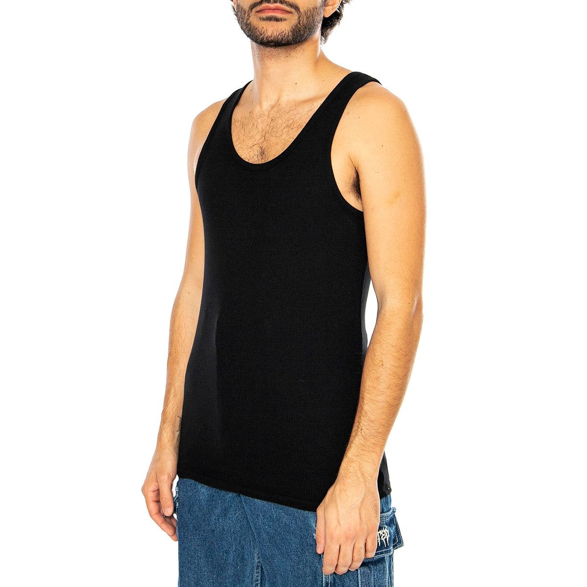 A-Shirt Black + Black - Confezione da Due Canotte Uomo Nere I033227.933XX . CARHARTT WIP 