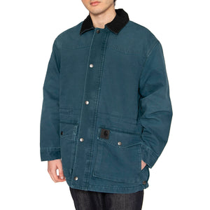 OG Santa Fe Coat Deep Lagoon / Black - Giacca Uomo Verde I034314.2NC4O . CARHARTT WIP 