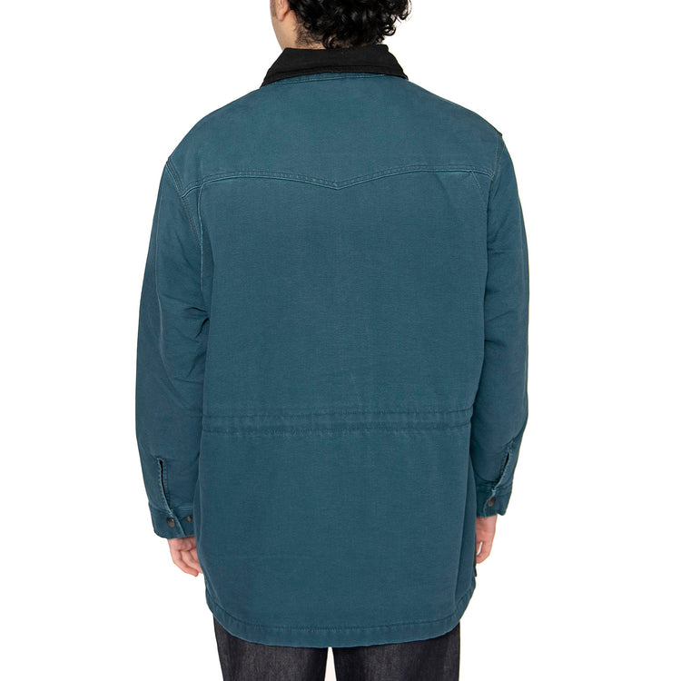 OG Santa Fe Coat Deep Lagoon / Black - Giacca Uomo Verde I034314.2NC4O . CARHARTT WIP 