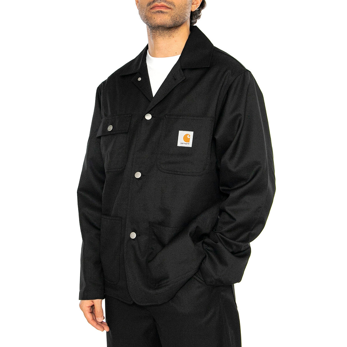 Seaton Blazer Black - Giacca Uomo Nera I034437.89XX . CARHARTT WIP 
