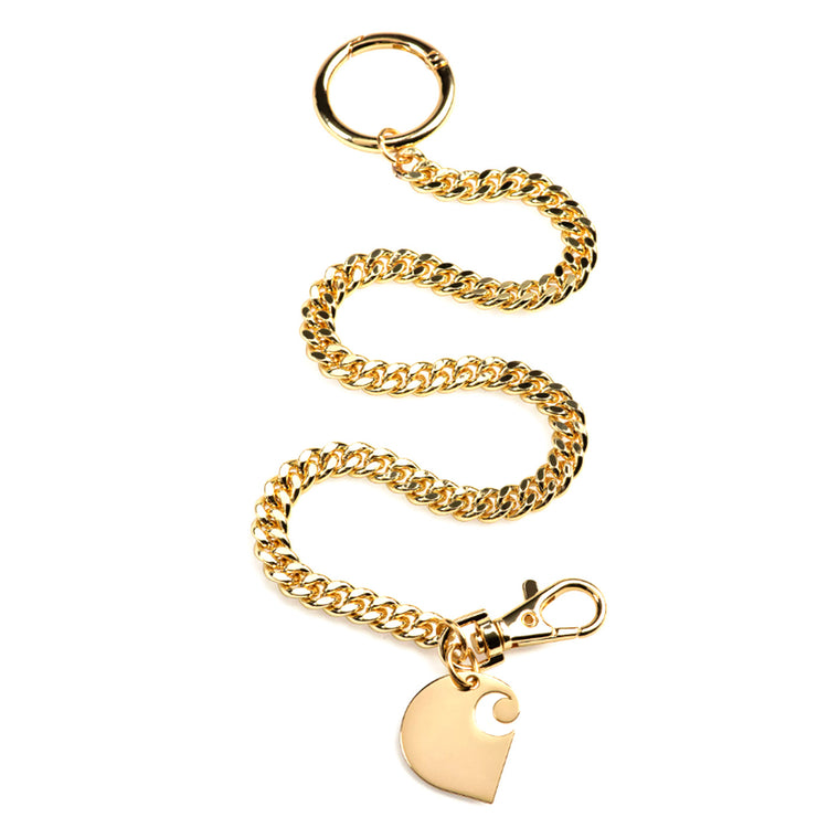 Cuban Link Keychain Gold - Portachiavi Oro I034580.3KXX . CARHARTT WIP 