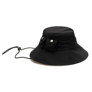 Irwin Bucket Hat Black / Black - Cappello da Pescatore Nero I034605.00EXX . CARHARTT WIP 