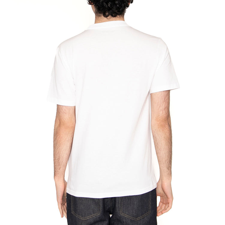 S/S Precision Work T-Shirt White - Maglietta Girocollo Uomo Bianca I034774.02XX . CARHARTT WIP 