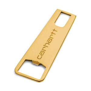 Zip Bottle Opener Gold - Apribottiglie Oro I034915.3KXX . CARHARTT WIP 