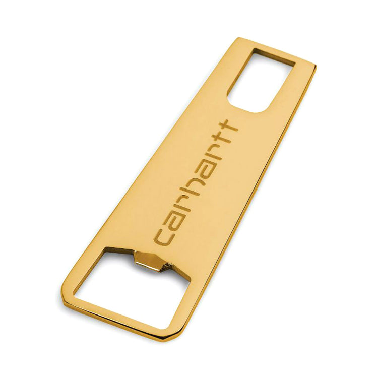 Zip Bottle Opener Gold - Apribottiglie Oro I034915.3KXX . CARHARTT WIP 